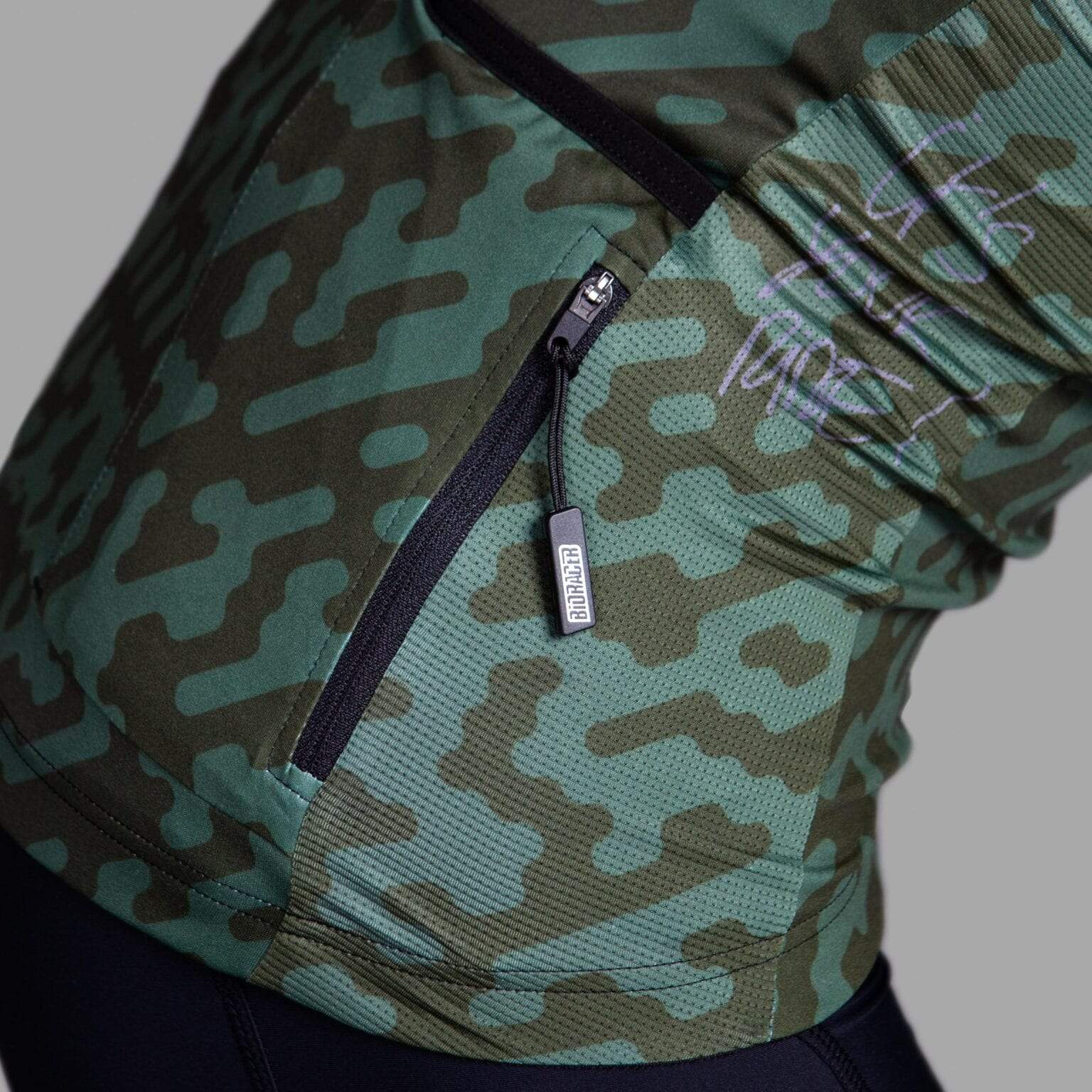 Bioracer Spitfire Jersey SS Olive Noise