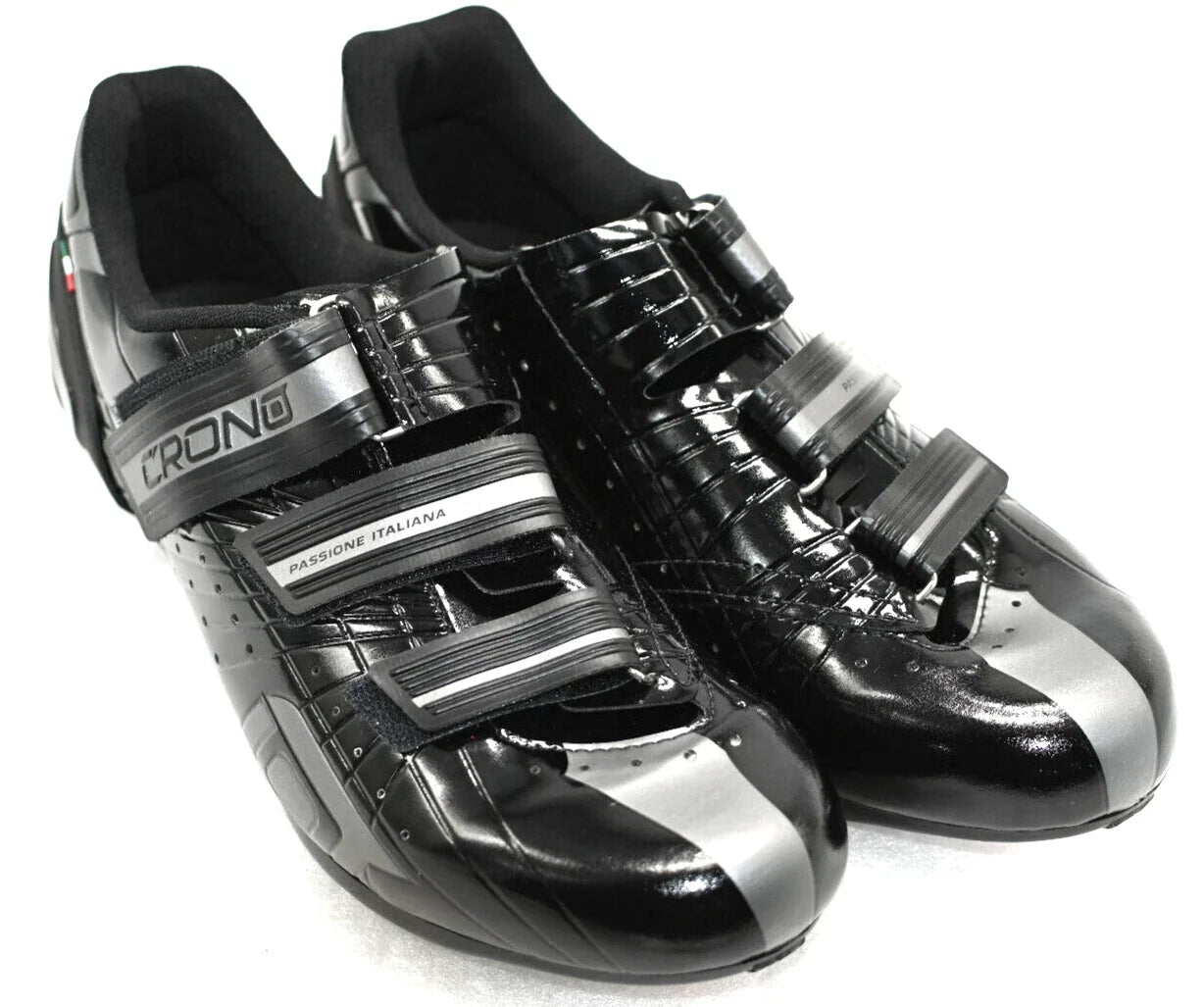 Crono CR-4 Road Cycling Shoe – Black/Grey | Size 40