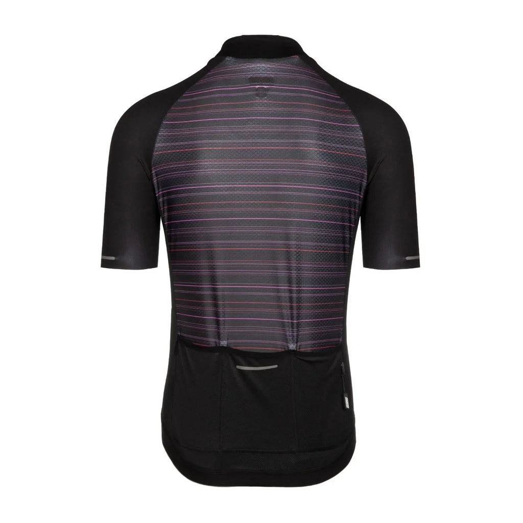 Bioracer Men's Sprinter Jersey Coldblack (Light Kingpin Red) - Large