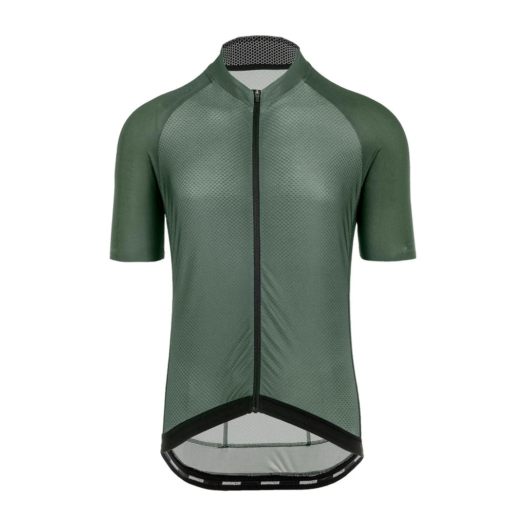 Bioracer Men's Sprinter Jersey Coldblack (Light Olive) - Large